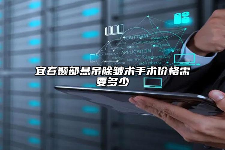 宜春颞部悬吊除皱术手术价格需要多少