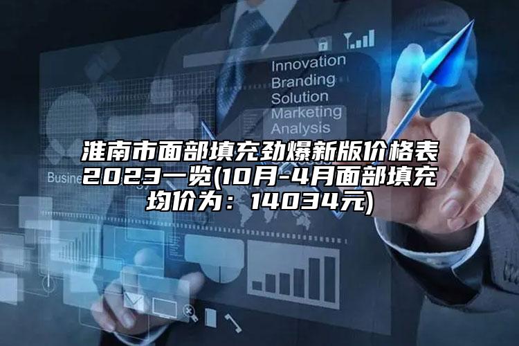 淮南市面部填充劲爆新版价格表2023一览(10月-4月面部填充均价为：14034元)