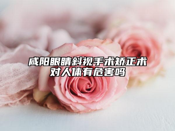 咸阳眼睛斜视手术矫正术对人体有危害吗