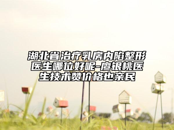 湖北省治疗乳房内陷整形医生哪位好呢-廖银桃医生技术赞价格也亲民
