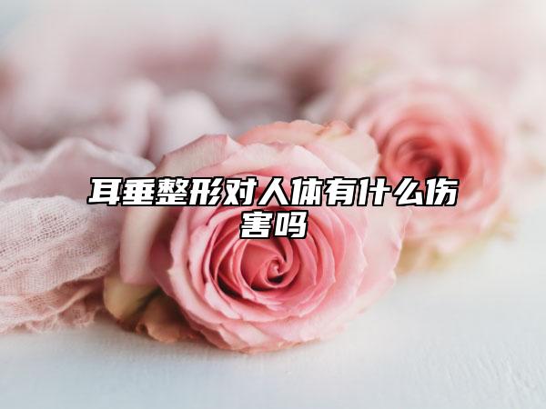 耳垂整形对人体有什么伤害吗