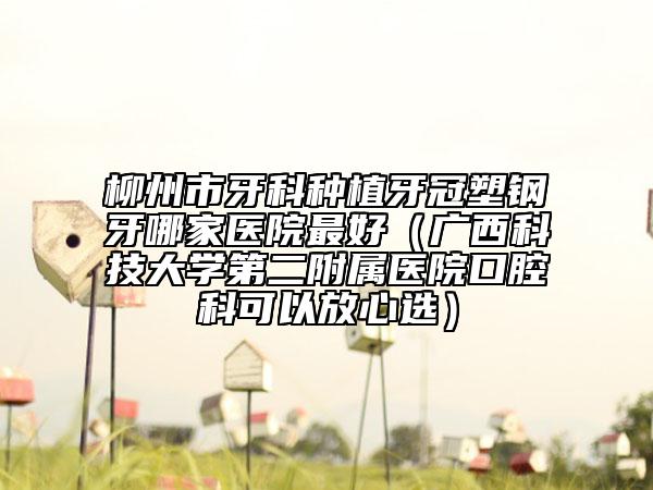 柳州市牙科种植牙冠塑钢牙哪家医院最好（广西科技大学第二附属医院口腔科可以放心选）